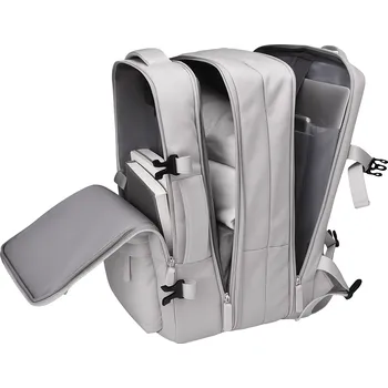 Cestovní taška eCarla Cestovní batoh šedá