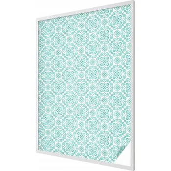 Okenní dekorace Fólie na okna mléčná, samolepicí fólie na okno, sklo, balkon, klasický vzor 100x146 cm