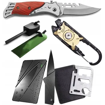 Vybavení pro přežití SADA PRO PŘEŽITÍ KARTA NŮŽ SADA PRO PŘEŽITÍ