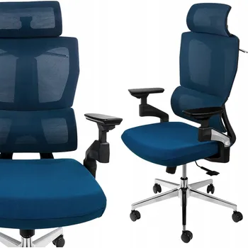 Otočná kancelářská židle Spacetronik modrá