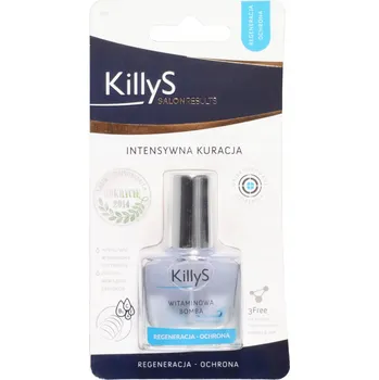 KillyS Salon Results Vitamin Booster, vitamínový kondicionér pro oslabené a lámavé nehty, 10 ml