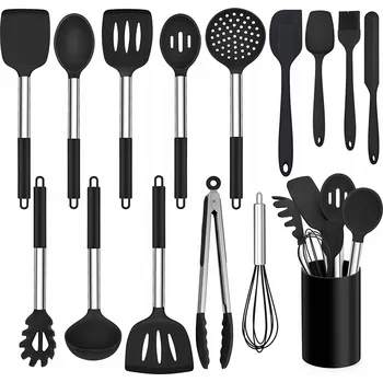 Sada kuchyňského náčiní SADA SILIKONOVÉHO KUCHYŇSKÉHO NÁČINÍ VE STOJANU