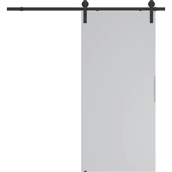 Interiérové dveře Posuvné dveře na stěnu 80 ALFA LOFT P 01 Šedé 85 + posuvný systém