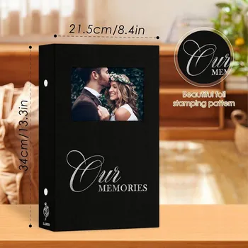 Fotoalbum FOTOALBUM PRO 300 FOTOGRAFIÍ LNOVÝ S OKÉNKEM, FORMÁT FOTKY 10 X 15 CM