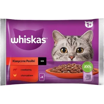 Krmivo pro kočku WHISKAS Adult mokré krmivo pro kočky 52x85g