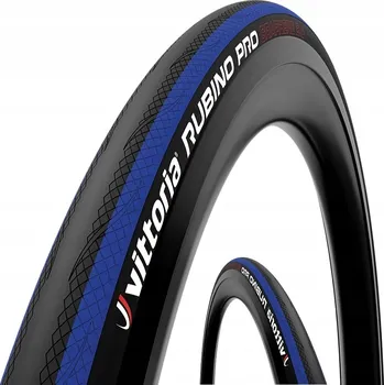 Plášť na kolo Pneumatika Vittoria Rubino Pro G2.0 700x25, černo-modrá, rolovací