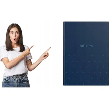 Sešit Top 2000 Colors A4, 192 listů, linkovaný (mřížka)