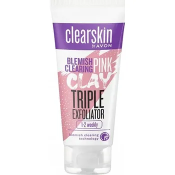 Přípravek na čištění pleti a oči Čisticí Peeling s Růžovým Jílem