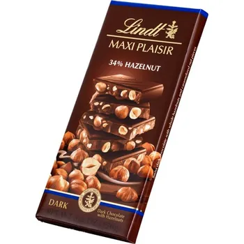 Čokoláda Lindt Maxi Plaisir Dark Hazelnuts 150 g