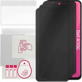 Pouzdro na mobilní telefon 3x Hybridní Sklo s filtrem soukromí pro ZTE Nubia Air, PRIVACY