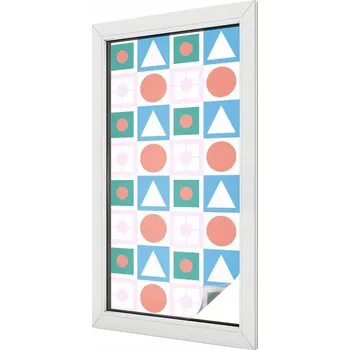 Okenní dekorace Hotová mléčná Fólie 100 x 50 cm