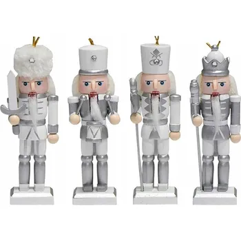 Obraz Ozdoba na zavěšení louskáček, 4 ks, 13 cm M13412