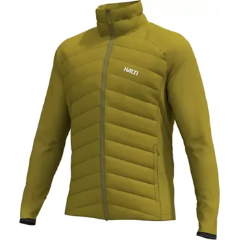 Bunda Halti Huippu M down hybrid M žlutá/zelená