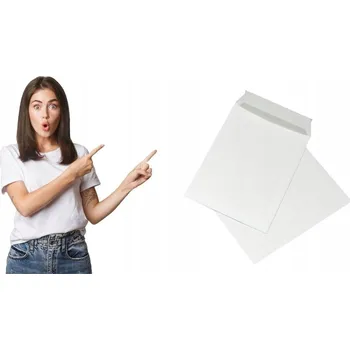 Obálka Obálka bez okénka B4 (250 x 353 mm) bílá 25 ks