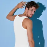 Blancheporte Sada 6 bílých spodních tílek bílá 141/148 (6XL)