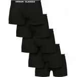 Organic Boxer Shorts 5-Pack - blk+blk+blk+blk+blk L