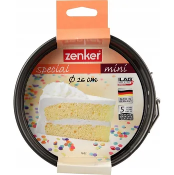 Forma na pečení Klasická forma Zenker 16 x 16 cm, průměr 16 cm