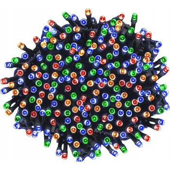 Vánoční dekorace 300 LED BAREVNÉ MULTI MIX VÁNOČNÍ OSVĚTLENÍ NA STROMEČEK VENKOVNÍ VNITŘNÍ SVÁTEČNÍ