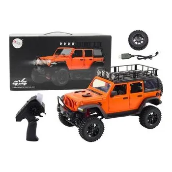 RC model auta Auto terenowe R/C 2.4G napęd 4x4 pomarańczowy