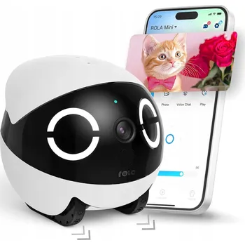 IP kamera ROBOT S 2K KAMEROU PRO ZVÍŘATA, WIFI, OBOUSMĚRNÉ AUDIO, NOČNÍ VIDĚNÍ, 32 GB