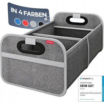 Organizér do auta SKLÁDACÍ TAŠKA DO KUFRU AUTA PRAKTICKÝ ORGANIZÉR 40L