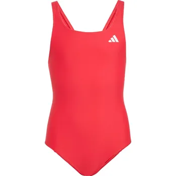 Dámské plavky ADIDAS Plavky V-back Swimsuit Kids 9 LET ČERVENÁ