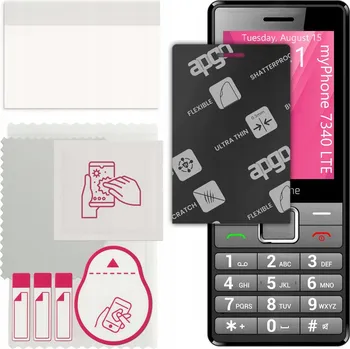 Pouzdro na mobilní telefon Sklo MATNÉ pro myPhone 7340 LTE, alternativa tvrzeného skla