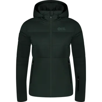 Dámská zimní bunda NORDBLANC KNOLL NBWJL8272 TMAVĚ ZELENÁ 42