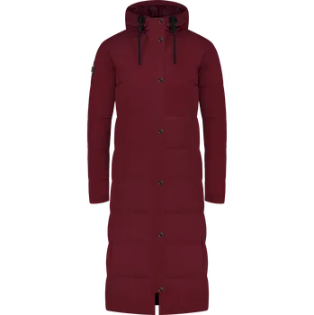 Dámský kabát Dámský zimní kabát NORDBLANC CAIRN NBWJL8268 VÍNOVÁ 34