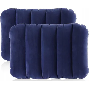 Polštář 2 ks. ULTRALEHKÝ NAFUKOVACÍ ERGONOMICKÝ POLŠTÁŘ NA KEMPOVÁNÍ POLŠTÁŘE