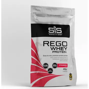 Protein Protein syrovátkový koncentrát - WPC SiS prášek 450 g jahodová příchuť