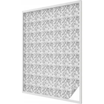 Okenní dekorace Fólie Okenní Samolepicí Mléčná Dekorativní Listy Květy 100x146 cm