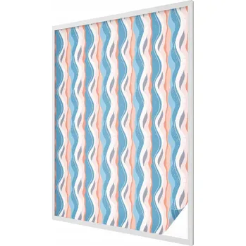 Okenní dekorace Fólie Samolepicí Ozdobná dýha Vlnitý rytmus 100x146