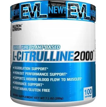 Aminokyselina Citrulin L-Citrulin prášek Evlution Nutrition 200 g bez příchuti