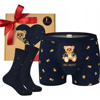 Boxerky Spodní Prádlo Boxerky Cornette modré, velikost M