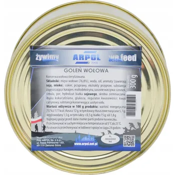 Hotové jídlo Hovězí kližka 300 g vojenská konzerva potravinová dávka