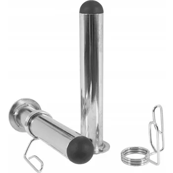 Osa pro činku Gorilla Sports rovná osa 24 cm / 30 mm, 5 kg