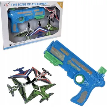 PISTOLE RAKETOMET LETADEL AUTOMAT + 4 LETADLA