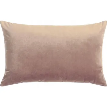 Povlak na polštářek Povlak na polštář 70x50 velurový pudrově růžový velur růžová růžový pudrová