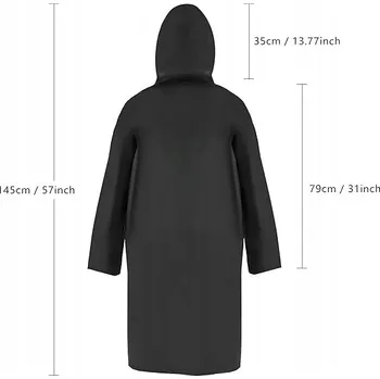 Pláštěnka Pelerína PLÁŠTĚNKA PELERYNA PONČO vel. univerzální černá