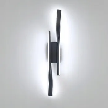 Nástěnné svítidlo Nástěnné svítidlo Tealight černé, integrovaný LED zdroj 16 W