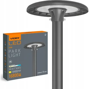 Venkovní osvětlení Venkovní/Pouliční LED lampa kulatá VIDEX SLP01 IP65 120W 16800Lm 220V