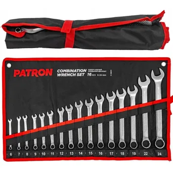 Klíč Sada očkoplochých klíčů 6-24mm 16ks OCELOVÉ PLOCHÉ