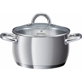 Hrnec SSW - Hrnec se skleněnou poklicí 16cm PROFI PLUS