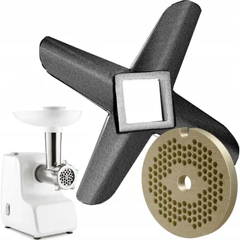 Kuchyňský mlýnek Sada nůžek Č. 5 Jednostranný a sítko Č. 5 Strojky na maso Zelmer Pevné