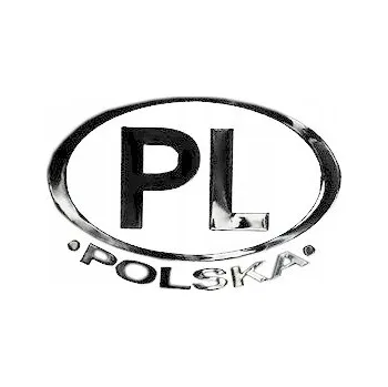 Samolepicí dekorace na vozidlo Samolepka na Auto Niklovaná Polsko