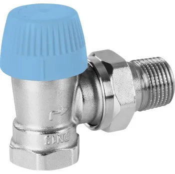 Ventil Termostatický ventil 1/2“ radiátorový, CONCEPT VPT76-02 rohový, s přednastavením