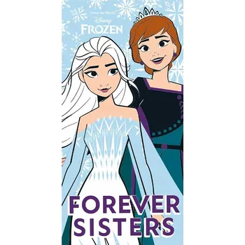 PLÁŽOVÁ OSUŠKA LEDOVÉ KRÁLOVSTVÍ KOUPACÍ FROZEN ANNA ELSA 100 X 70 CM