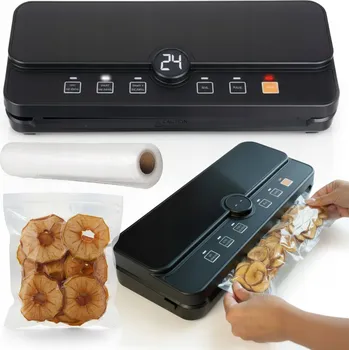 Vakuovačka VAKUOVÁ SVÁŘEČKA POTRAVIN BALIČKA JÍDLA AUTOMATICKÁ + FÓLIE