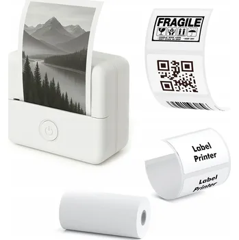 Bezpečnostní kamera Bluetooth Termální Tiskárna pro Fotky, Nálepky, Poznámky, Štítky s AI Aplikací